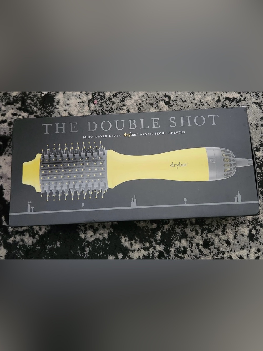 Drybar The Double Shot Yellow Blow-Dryer Brush